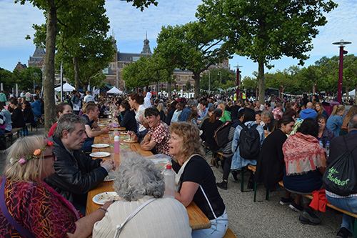 Langste Vegetarische Tafel